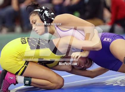 Thumbnail 1 in NCHSAA Women's Wrestling Invitational photogallery.