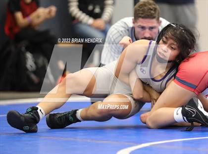 Thumbnail 1 in NCHSAA Women's Wrestling Invitational photogallery.