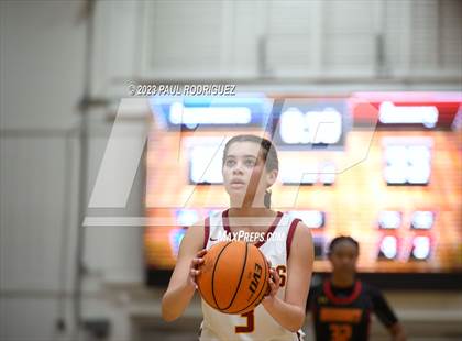 Thumbnail 2 in Rosary Academy vs. Esperanza (CIF SS Division 1 Quarterfinal) photogallery.