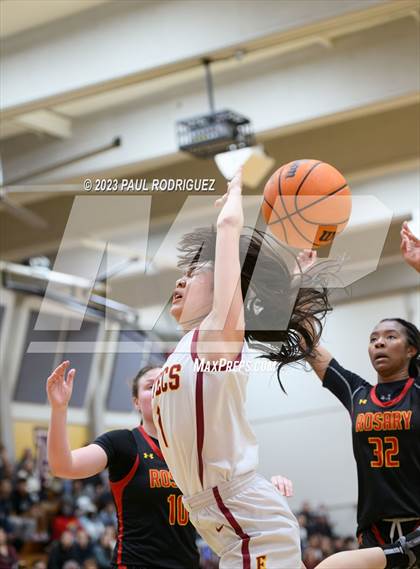 Thumbnail 3 in Rosary Academy vs. Esperanza (CIF SS Division 1 Quarterfinal) photogallery.