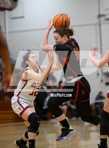 Thumbnail 2 in Rosary Academy vs. Esperanza (CIF SS Division 1 Quarterfinal) photogallery.