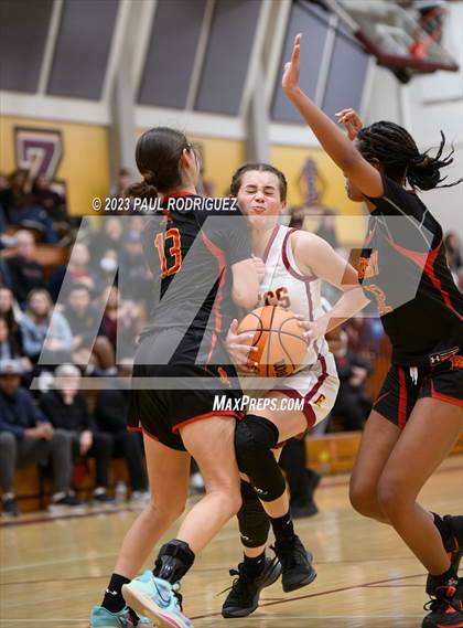 Thumbnail 2 in Rosary Academy vs. Esperanza (CIF SS Division 1 Quarterfinal) photogallery.