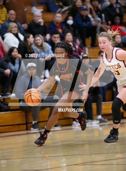 Thumbnail 2 in Rosary Academy vs. Esperanza (CIF SS Division 1 Quarterfinal) photogallery.
