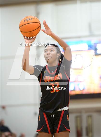 Thumbnail 2 in Rosary Academy vs. Esperanza (CIF SS Division 1 Quarterfinal) photogallery.