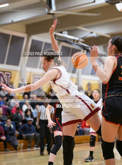 Thumbnail 2 in Rosary Academy vs. Esperanza (CIF SS Division 1 Quarterfinal) photogallery.