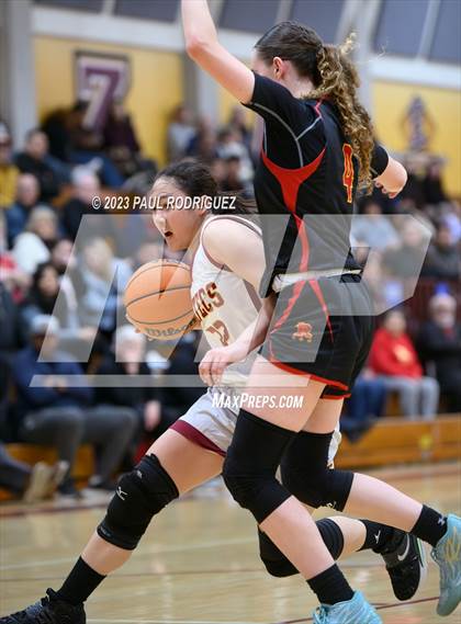 Thumbnail 1 in Rosary Academy vs. Esperanza (CIF SS Division 1 Quarterfinal) photogallery.