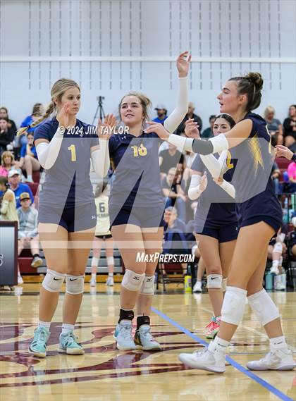 Thumbnail 2 in Lipan vs Weatherford Christian (Poolville Summer Slam Tournament) photogallery.
