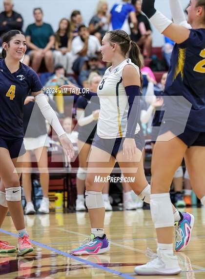 Thumbnail 3 in Lipan vs Weatherford Christian (Poolville Summer Slam Tournament) photogallery.