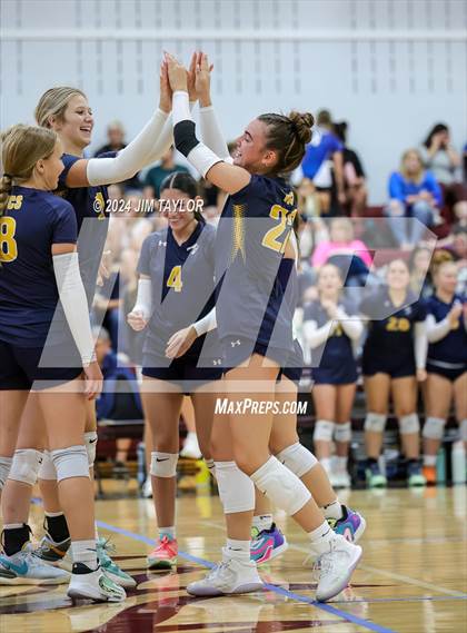Thumbnail 2 in Lipan vs Weatherford Christian (Poolville Summer Slam Tournament) photogallery.