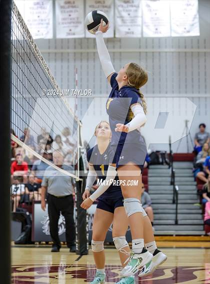 Thumbnail 3 in Lipan vs Weatherford Christian (Poolville Summer Slam Tournament) photogallery.