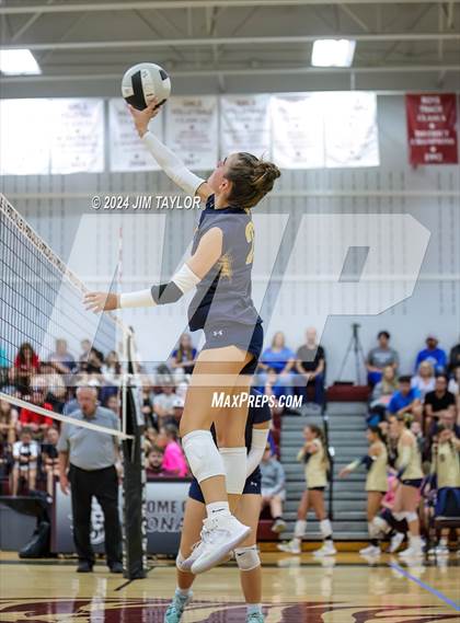 Thumbnail 2 in Lipan vs Weatherford Christian (Poolville Summer Slam Tournament) photogallery.