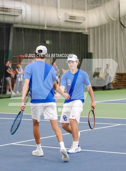 Thumbnail 3 in Cherry Creek vs Regis Jesuit (CHSAA 5A Team Championship) photogallery.