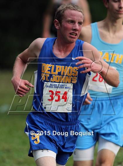 Thumbnail 2 in Allen County Cross Country Meet photogallery.