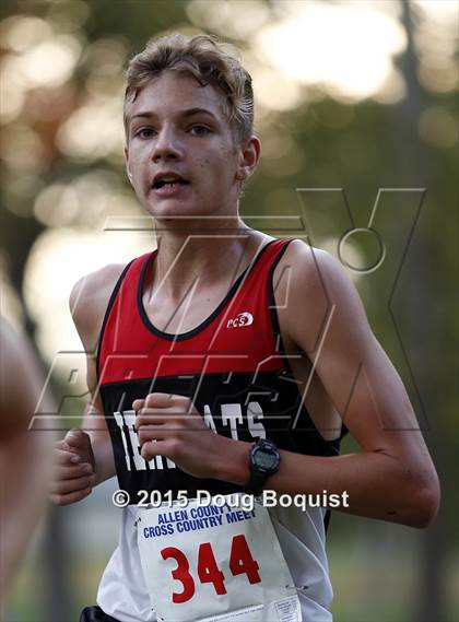 Thumbnail 2 in Allen County Cross Country Meet photogallery.