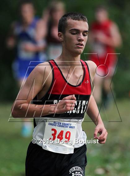Thumbnail 1 in Allen County Cross Country Meet photogallery.