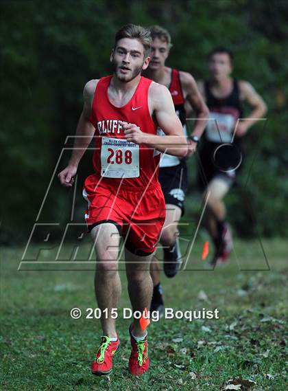 Thumbnail 2 in Allen County Cross Country Meet photogallery.