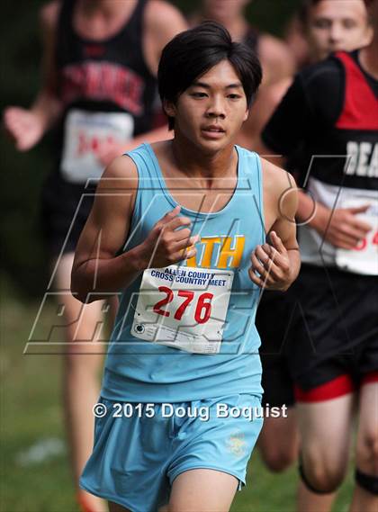 Thumbnail 2 in Allen County Cross Country Meet photogallery.