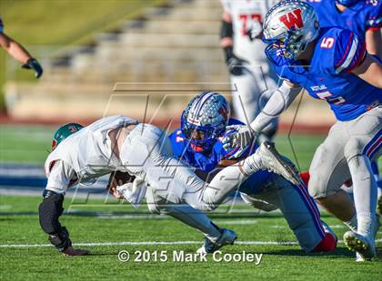 Thumbnail 2 in Westlake vs. The Woodlands (UIL D6 Area) photogallery.
