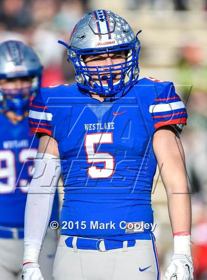 Thumbnail 3 in Westlake vs. The Woodlands (UIL D6 Area) photogallery.