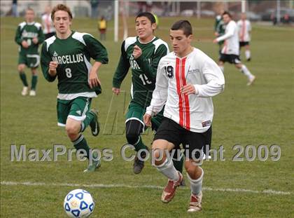 Thumbnail 2 in Center Moriches vs. Marcellus (NYSPHSAA Class B Final) photogallery.