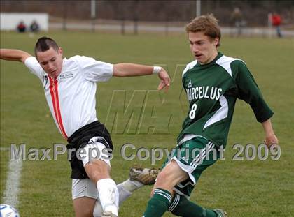Thumbnail 2 in Center Moriches vs. Marcellus (NYSPHSAA Class B Final) photogallery.