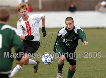 Thumbnail 2 in Center Moriches vs. Marcellus (NYSPHSAA Class B Final) photogallery.