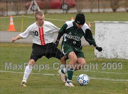 Thumbnail 1 in Center Moriches vs. Marcellus (NYSPHSAA Class B Final) photogallery.