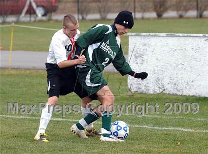 Thumbnail 3 in Center Moriches vs. Marcellus (NYSPHSAA Class B Final) photogallery.