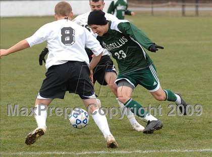 Thumbnail 2 in Center Moriches vs. Marcellus (NYSPHSAA Class B Final) photogallery.
