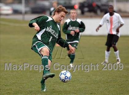 Thumbnail 1 in Center Moriches vs. Marcellus (NYSPHSAA Class B Final) photogallery.