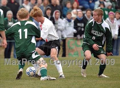 Thumbnail 3 in Center Moriches vs. Marcellus (NYSPHSAA Class B Final) photogallery.