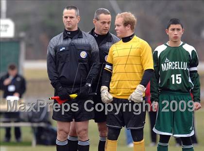 Thumbnail 2 in Center Moriches vs. Marcellus (NYSPHSAA Class B Final) photogallery.