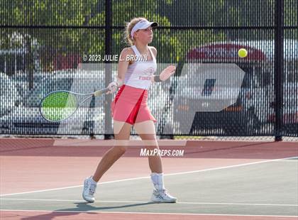 Thumbnail 1 in North Central vs Fishers (IHSAA Fishers Regional Team Doubles) photogallery.