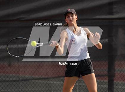 Thumbnail 1 in North Central vs Fishers (IHSAA Fishers Regional Team Doubles) photogallery.