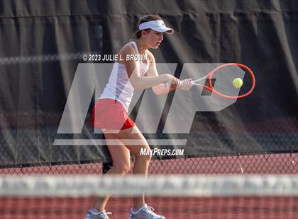 Thumbnail 2 in North Central vs Fishers (IHSAA Fishers Regional Team Doubles) photogallery.