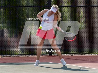 Thumbnail 2 in North Central vs Fishers (IHSAA Fishers Regional Team Doubles) photogallery.