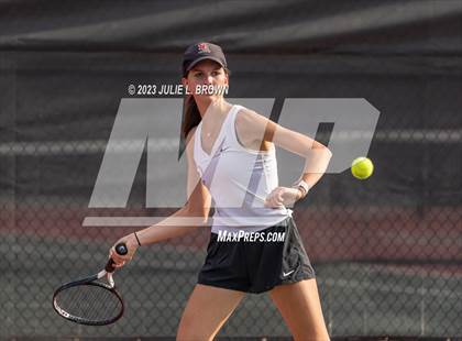 Thumbnail 2 in North Central vs Fishers (IHSAA Fishers Regional Team Doubles) photogallery.