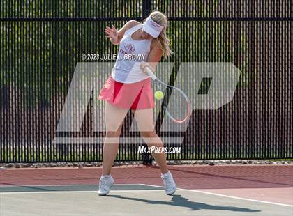 Thumbnail 3 in North Central vs Fishers (IHSAA Fishers Regional Team Doubles) photogallery.