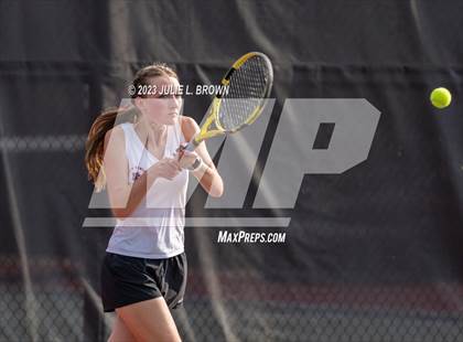 Thumbnail 3 in North Central vs Fishers (IHSAA Fishers Regional Team Doubles) photogallery.