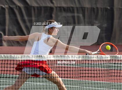 Thumbnail 2 in North Central vs Fishers (IHSAA Fishers Regional Team Doubles) photogallery.