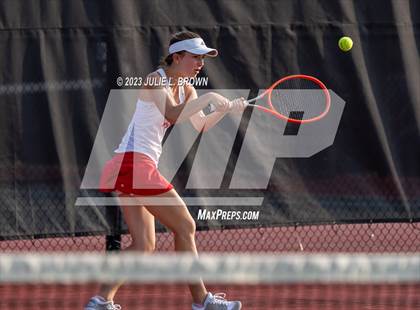 Thumbnail 3 in North Central vs Fishers (IHSAA Fishers Regional Team Doubles) photogallery.