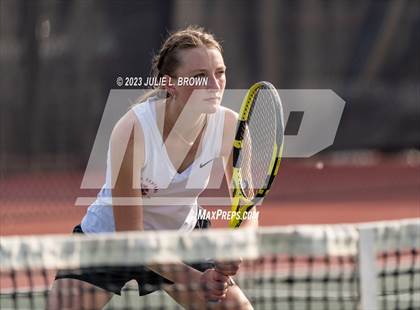 Thumbnail 1 in North Central vs Fishers (IHSAA Fishers Regional Team Doubles) photogallery.