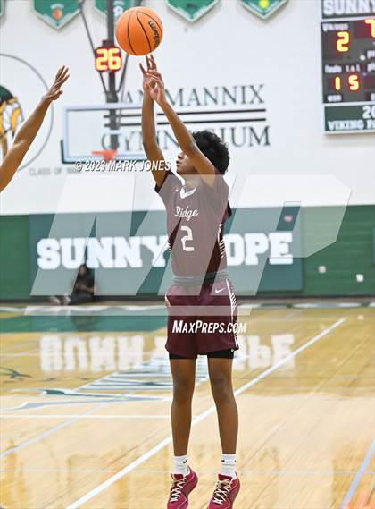 Thumbnail 1 in Mountain Ridge vs. Phoenix Christian (Sunnyslope Hoopsgiving Basketball Tournament) photogallery.