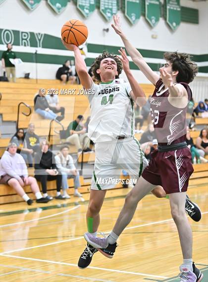 Thumbnail 2 in Mountain Ridge vs. Phoenix Christian (Sunnyslope Hoopsgiving Basketball Tournament) photogallery.