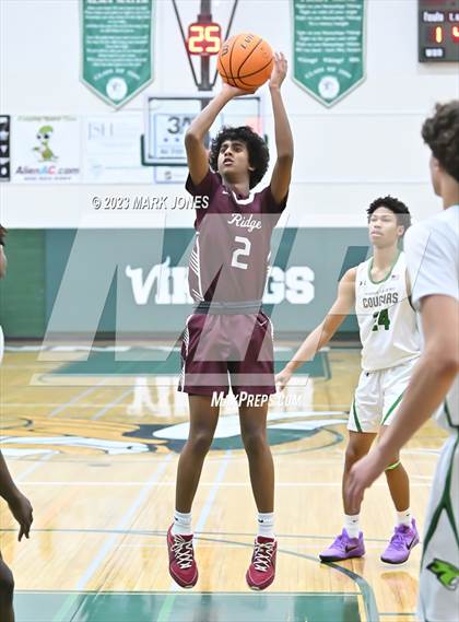 Thumbnail 3 in Mountain Ridge vs. Phoenix Christian (Sunnyslope Hoopsgiving Basketball Tournament) photogallery.