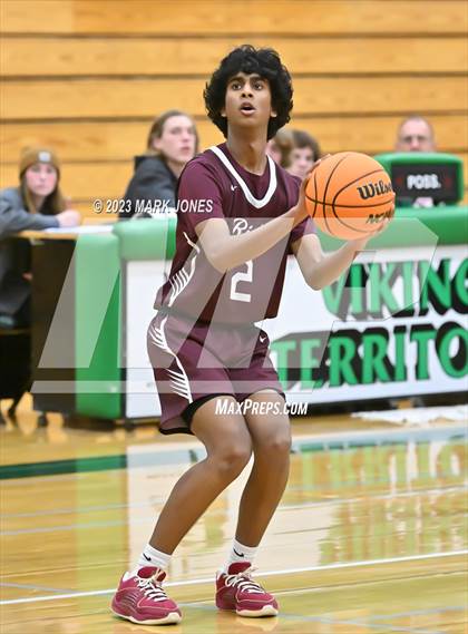 Thumbnail 2 in Mountain Ridge vs. Phoenix Christian (Sunnyslope Hoopsgiving Basketball Tournament) photogallery.
