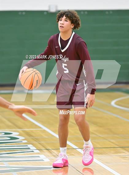 Thumbnail 1 in Mountain Ridge vs. Phoenix Christian (Sunnyslope Hoopsgiving Basketball Tournament) photogallery.