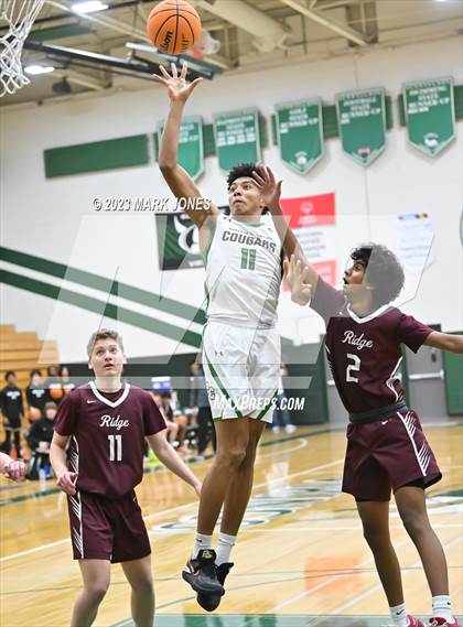 Thumbnail 2 in Mountain Ridge vs. Phoenix Christian (Sunnyslope Hoopsgiving Basketball Tournament) photogallery.