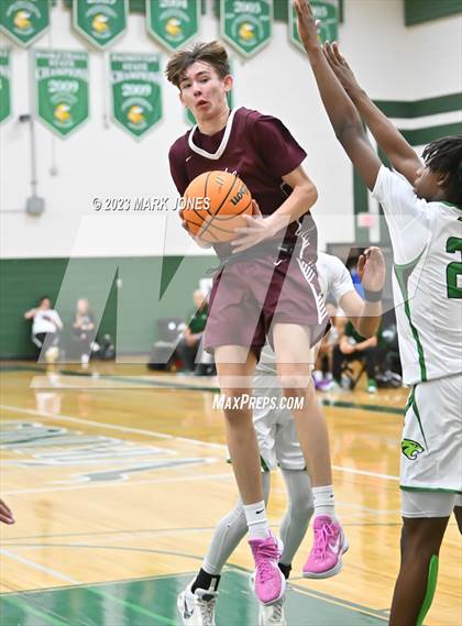 Thumbnail 3 in Mountain Ridge vs. Phoenix Christian (Sunnyslope Hoopsgiving Basketball Tournament) photogallery.