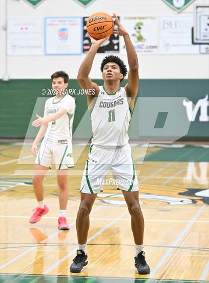 Thumbnail 1 in Mountain Ridge vs. Phoenix Christian (Sunnyslope Hoopsgiving Basketball Tournament) photogallery.